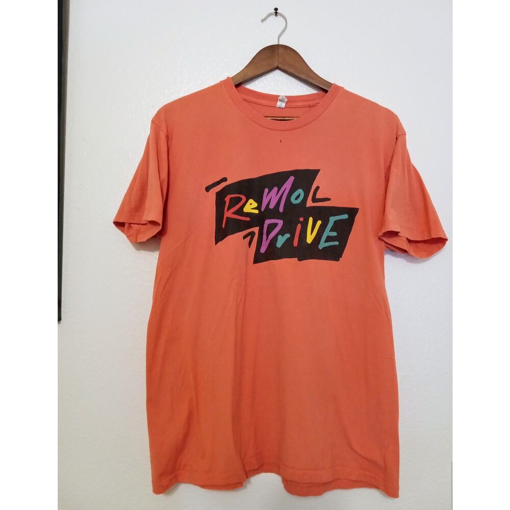 Distressed Remo Drive Greatest Hits Tour Shirt Indie Rock Emo Band Tee SZ L